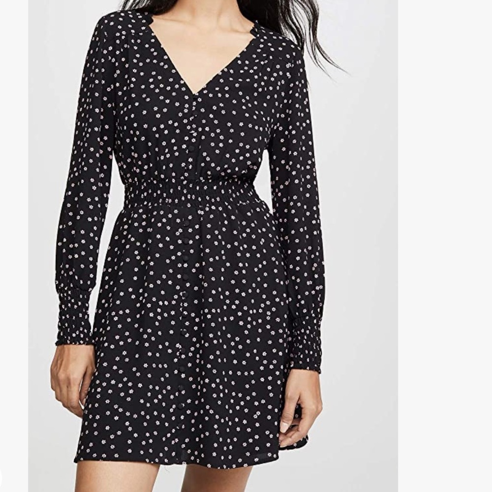 BB DAKOTA Women's Call Me Ditsy Printed Bubble Crepe Dress